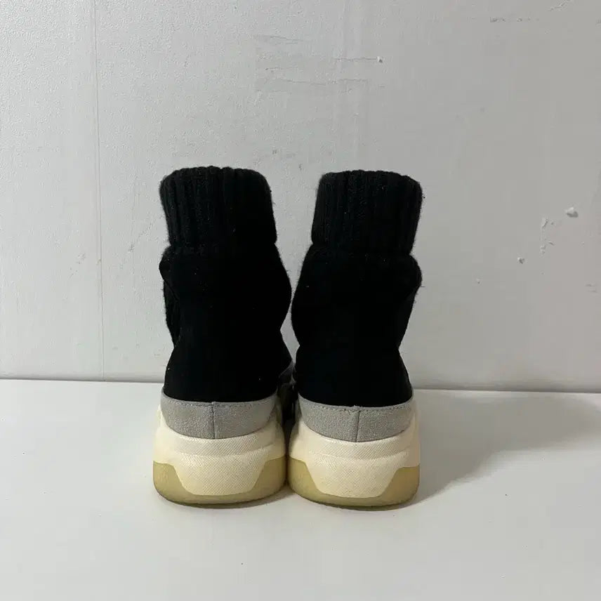 [BUNJANG] 235 Black Knit Sock Sneakers / 235 블랙 니트 삭스 스니커즈 운동화