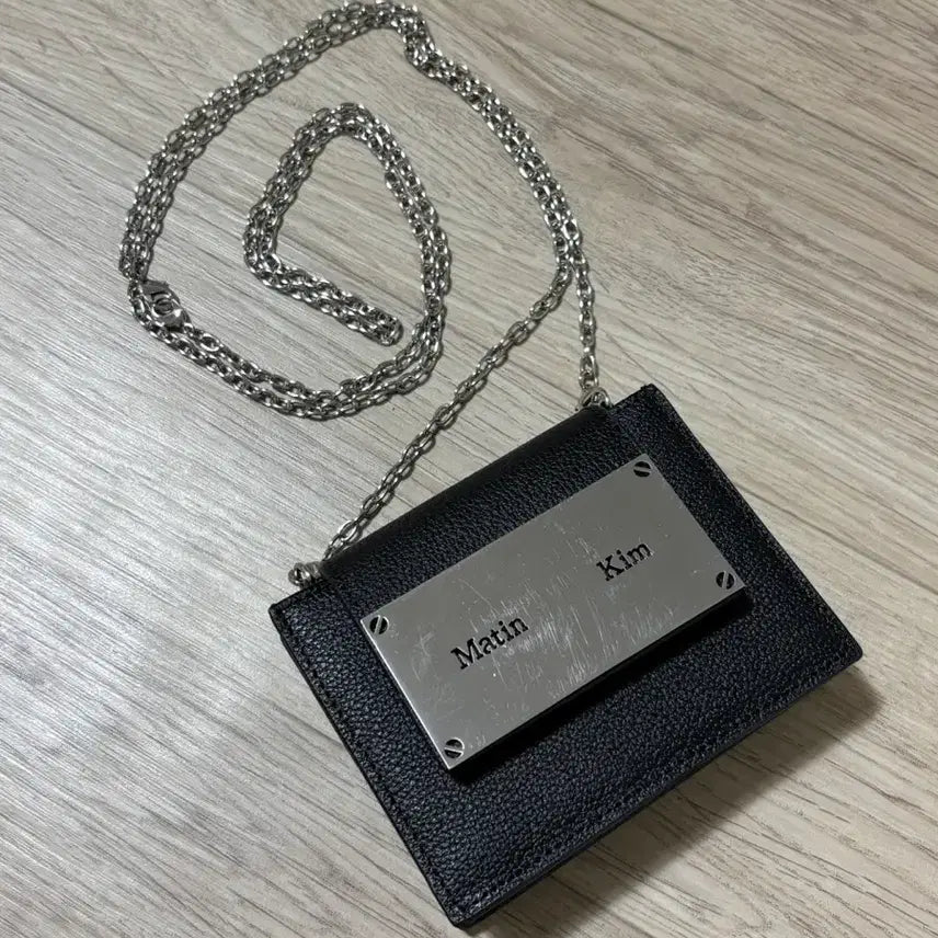 [BUNJANG] Matin Kim Accordion Mini Bag Black Card Wallet / Matin kim 마뗑킴 아코디언 미니백 블랙 카드지갑