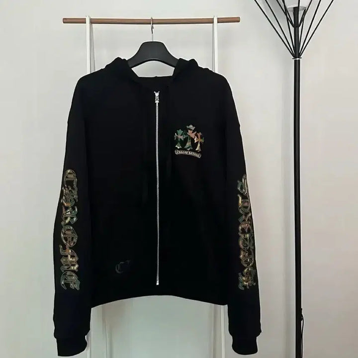 [SOLD OUT] [풀구성] 크롬하츠 카모 헤비웨이트 후드집업 L