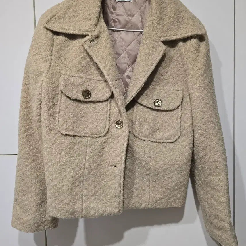 [BUNJANG] Ivory Boucle Jacket / 아이보리 부클레 자켓