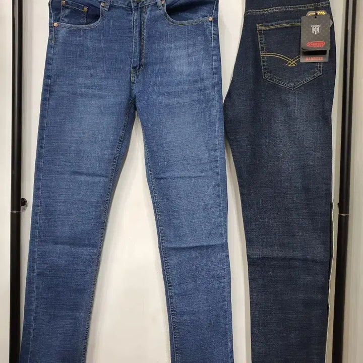 [BUNJANG] Casual Men's Spring Straight Jeans / 봄 남성 캐주얼 스판 일자 청바지