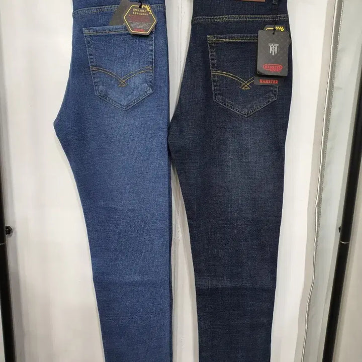 [BUNJANG] Casual Men's Spring Straight Jeans / 봄 남성 캐주얼 스판 일자 청바지
