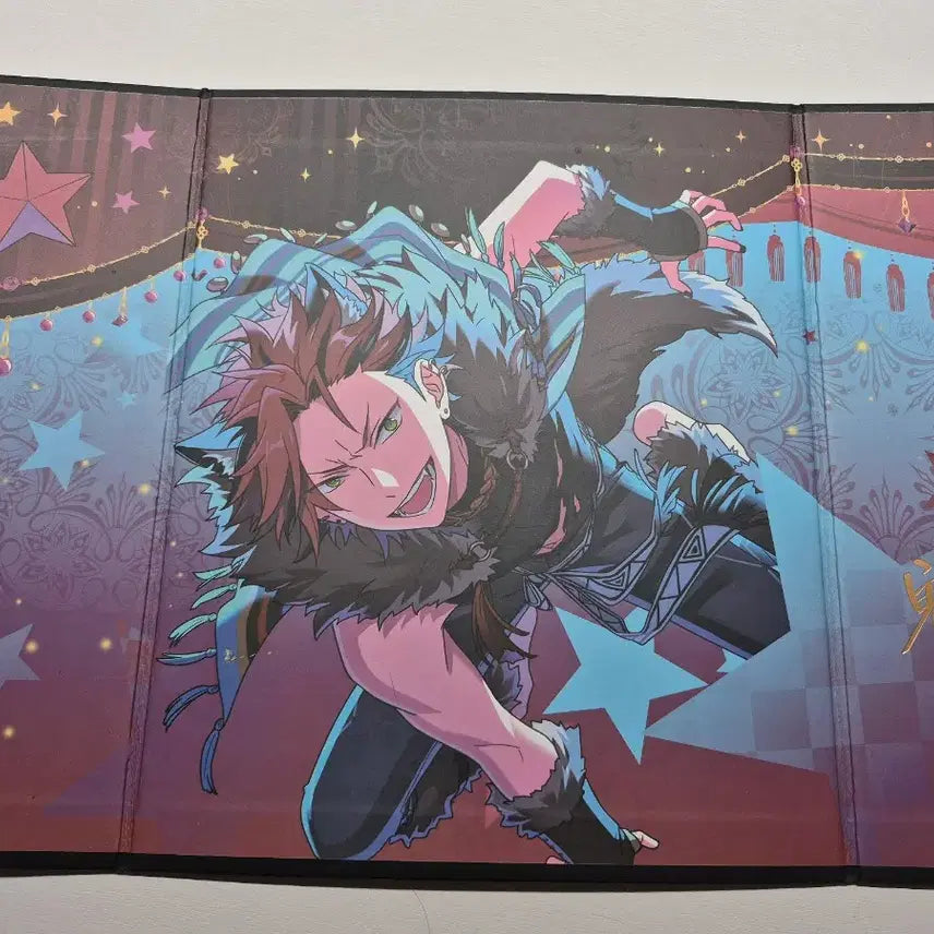 [BUNJANG] Ensemble Stars Kuro Kiryu Folding Screen (Chugusuri) / 앙스타 키류 쿠로 병풍 중스타