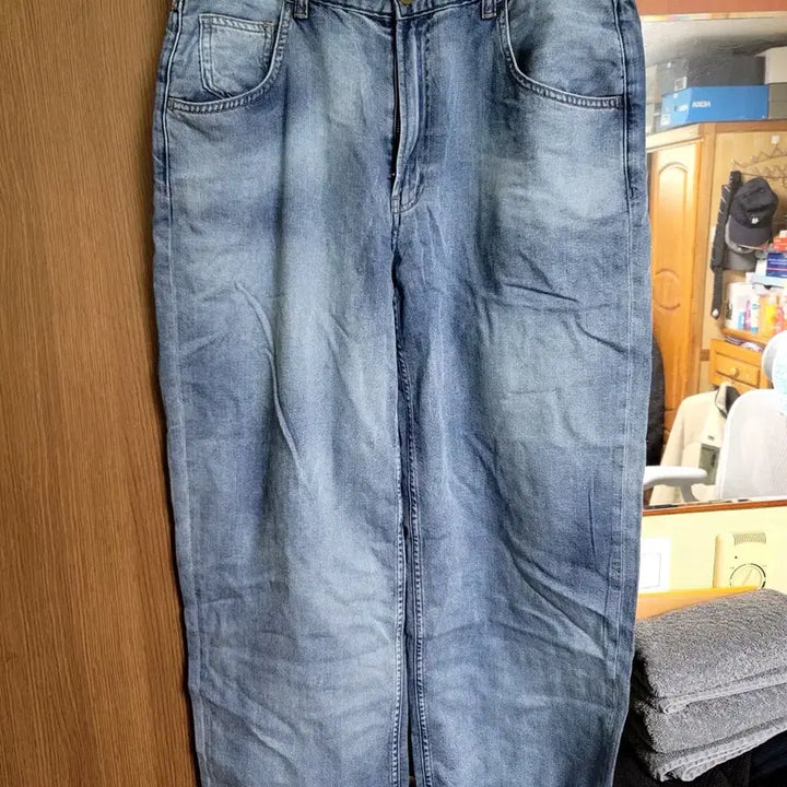 [BUNJANG] First Floor 8oz Summer Denim Pants / 새상품 퍼스트플로어 8온즈 서머데님 50사이즈
