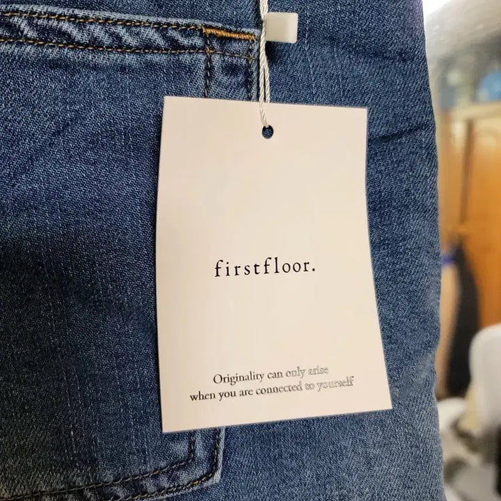 [BUNJANG] First Floor 8oz Summer Denim Pants / 새상품 퍼스트플로어 8온즈 서머데님 50사이즈