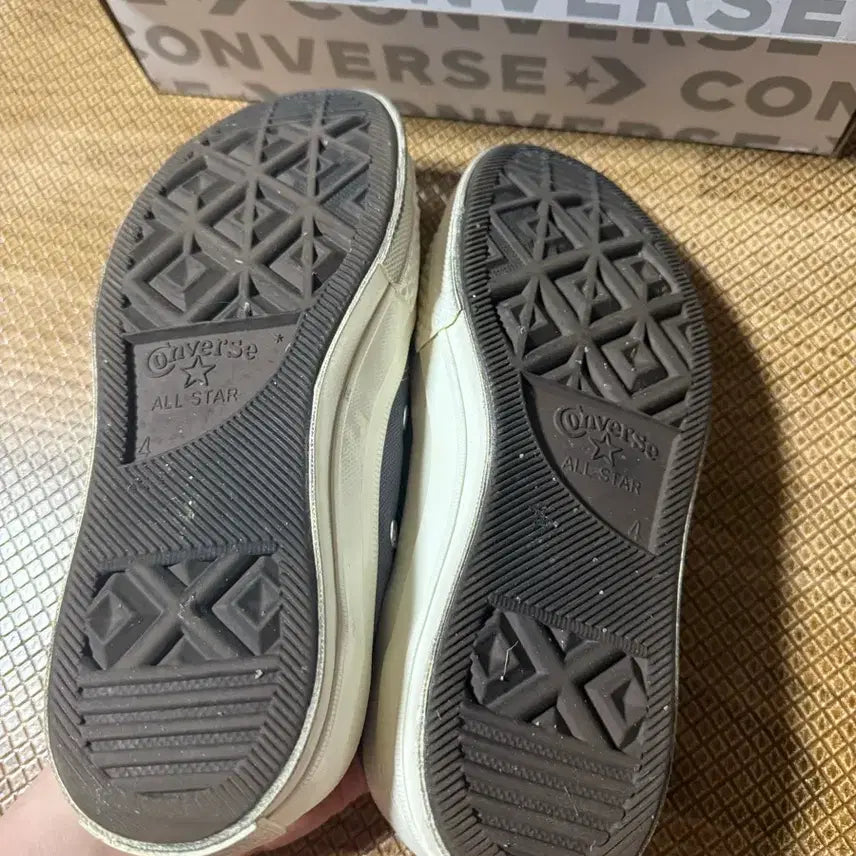 [BUNJANG] Comme des Garcons Converse Low Gray Sneakers / 꼼데가르송 컨버스 로우 그레이 230