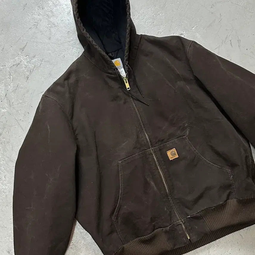 [SOLD OUT] [XL] OG 칼하트 J130 액티브 자켓 칼하트 DKB 후드 자켓