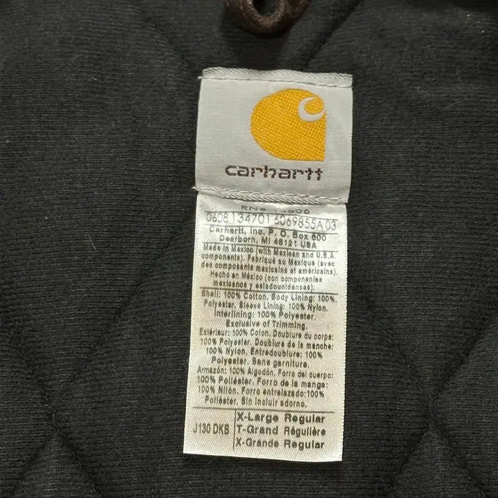 [SOLD OUT] [XL] OG 칼하트 J130 액티브 자켓 칼하트 DKB 후드 자켓