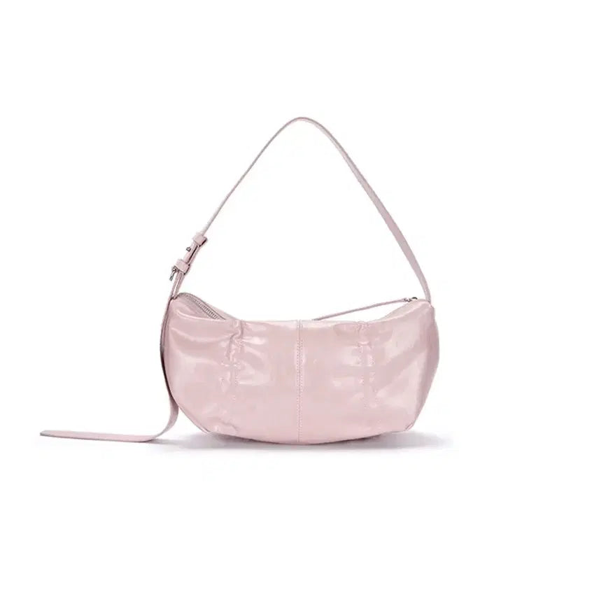 [BUNJANG] Matinkim Pink Shirring Ribbon Bag / [새상품] 마뗑킴 연핑크 셔링리본백