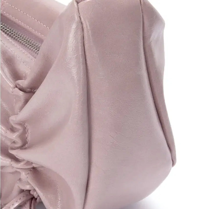 [BUNJANG] Matinkim Pink Shirring Ribbon Bag / [새상품] 마뗑킴 연핑크 셔링리본백