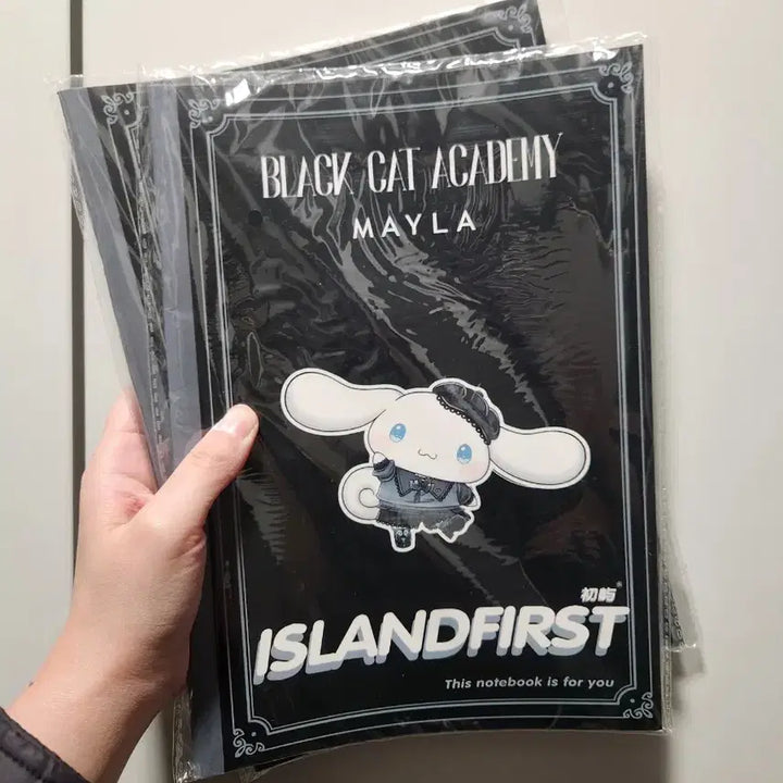 [BUNJANG] Sanrio Black Notebook / 블랙 산리오 노트
