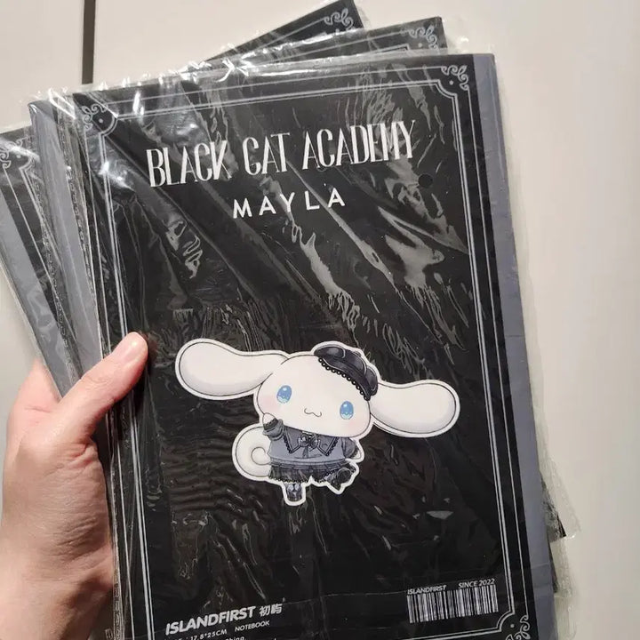 [BUNJANG] Sanrio Black Notebook / 블랙 산리오 노트