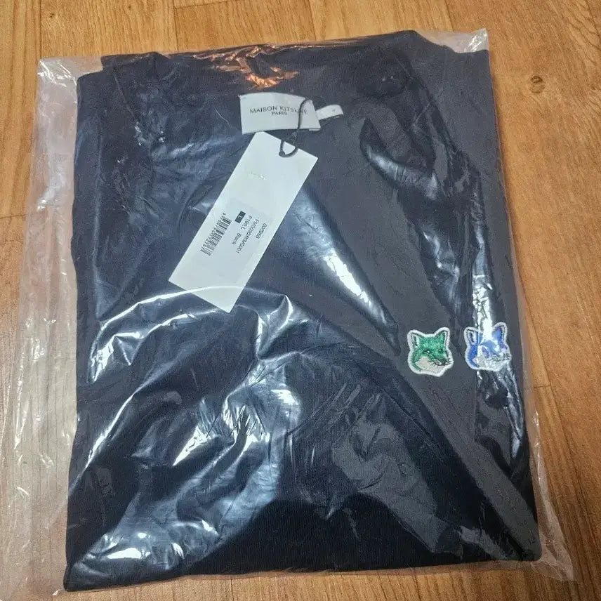 [BUNJANG] Maison Kitsune Double Fox Black Sweatshirt (L) / 메종키츠네 더블 폭스 블랙 맨투맨L