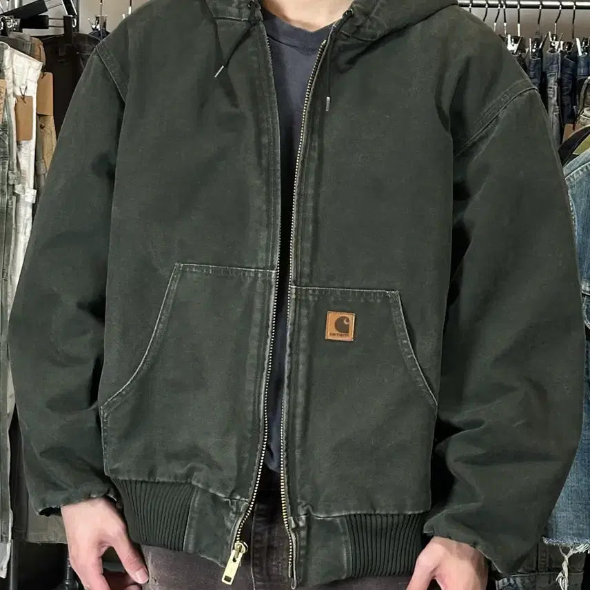 [BUNJANG] Carhartt J130 MOS Active Jacket / [2XL] OG 칼하트 J130 액티브 자켓 칼하트 MOS 모스그린