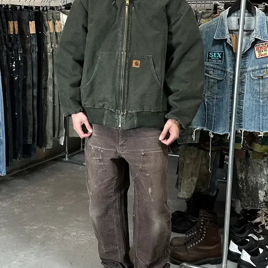 [BUNJANG] Carhartt J130 MOS Active Jacket / [2XL] OG 칼하트 J130 액티브 자켓 칼하트 MOS 모스그린
