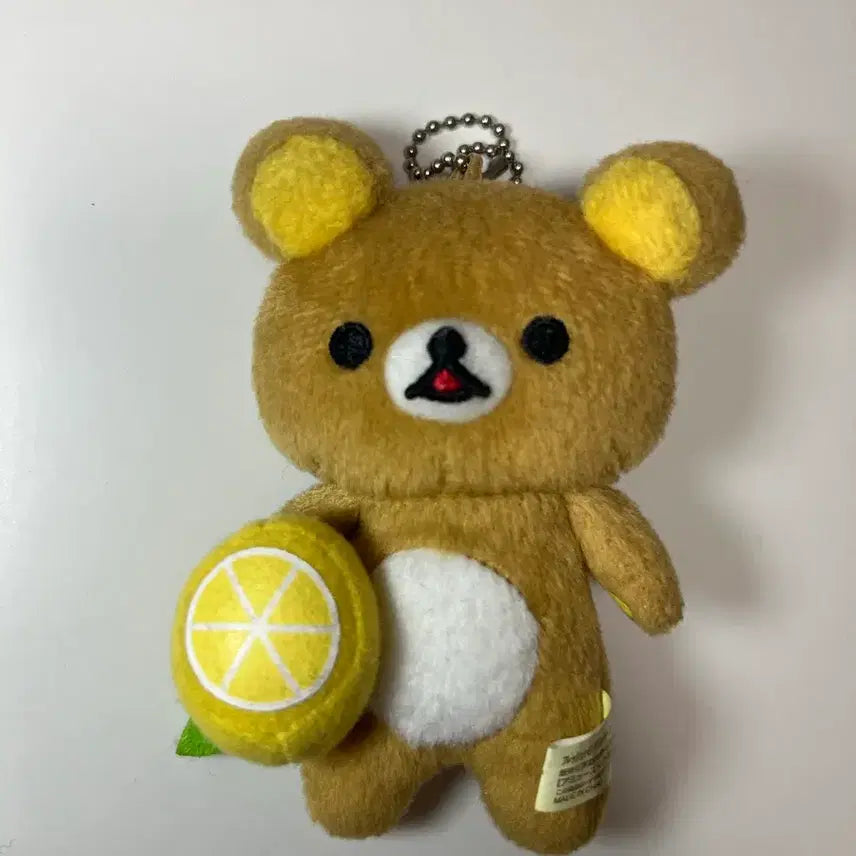 [BUNJANG] Rilakkuma Lemon Keychain / 리락쿠마 레몬 키링