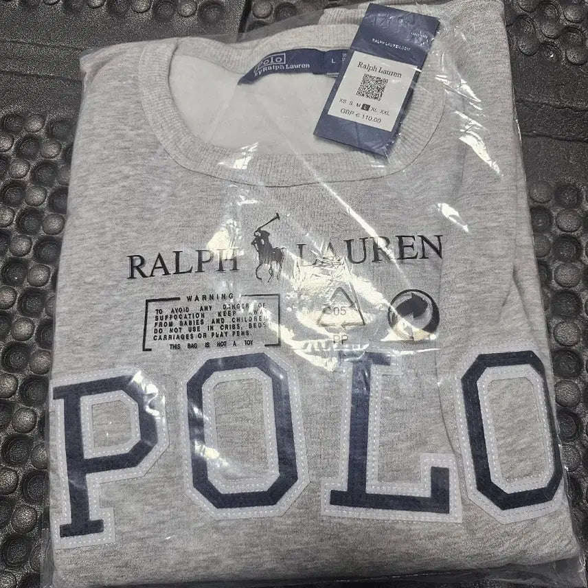 [SOLD OUT] 폴로 랄프로렌 그레이 맨투맨 티셔츠 새상품L