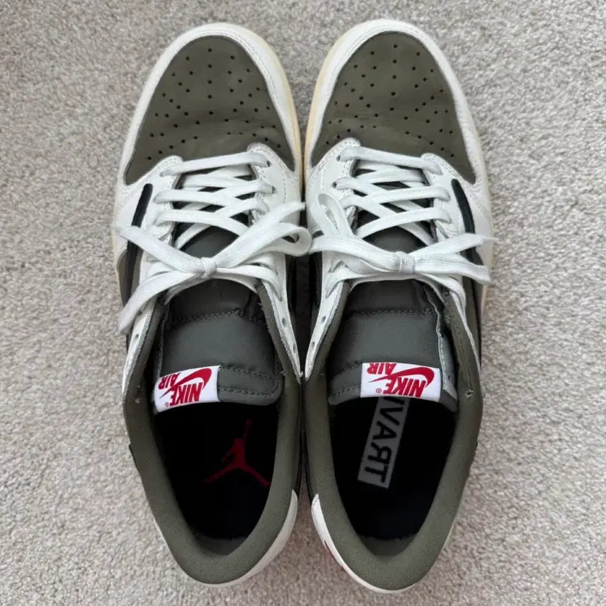 [BUNJANG] Jordan Travis Scott Retro Low OG SP Reverse Olive 290 / 조던 1 x 트래비스 스캇 레트로 로우 OG SP 리버스 올리브 290