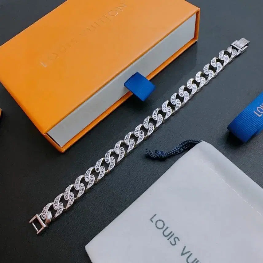 [BUNJANG] Louis Vuitton Chain Bracelet / 루이비통 체인 팔찌