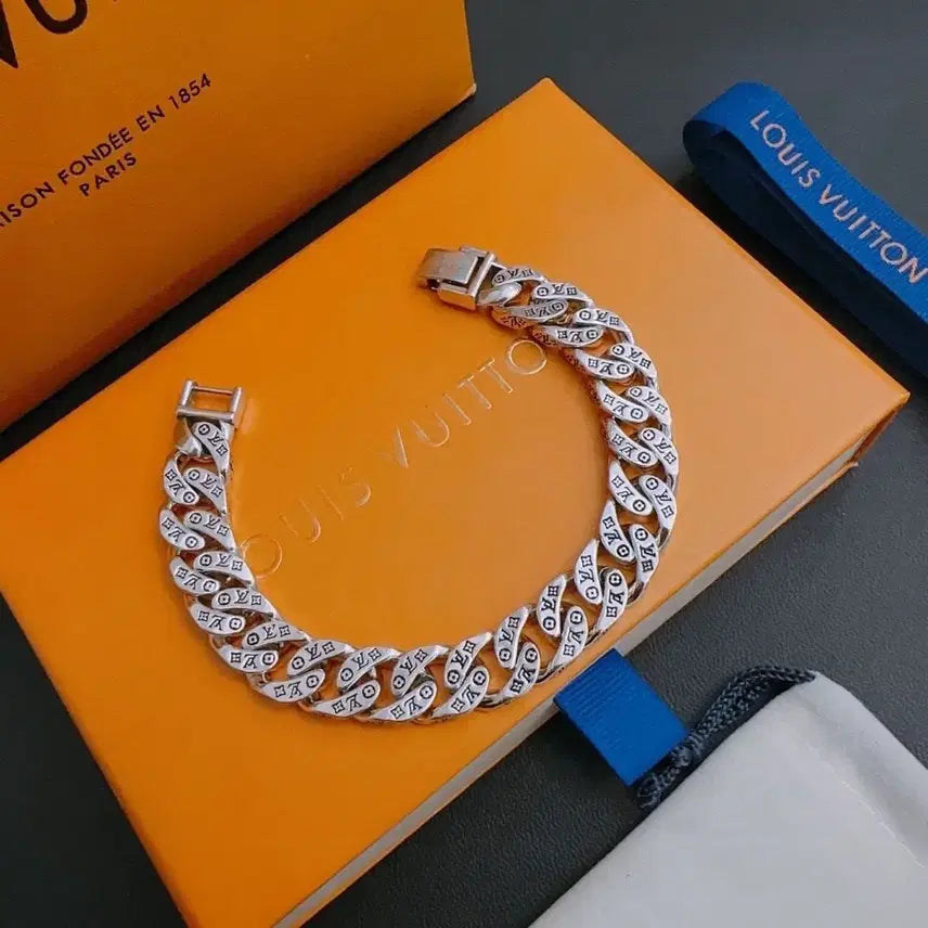 [BUNJANG] Louis Vuitton Chain Bracelet / 루이비통 체인 팔찌