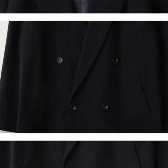 [BUNJANG] Cashmere 100% Men's Coat - Deep Navy / 캐시미어 100프로 남성코트 딥네이비색상