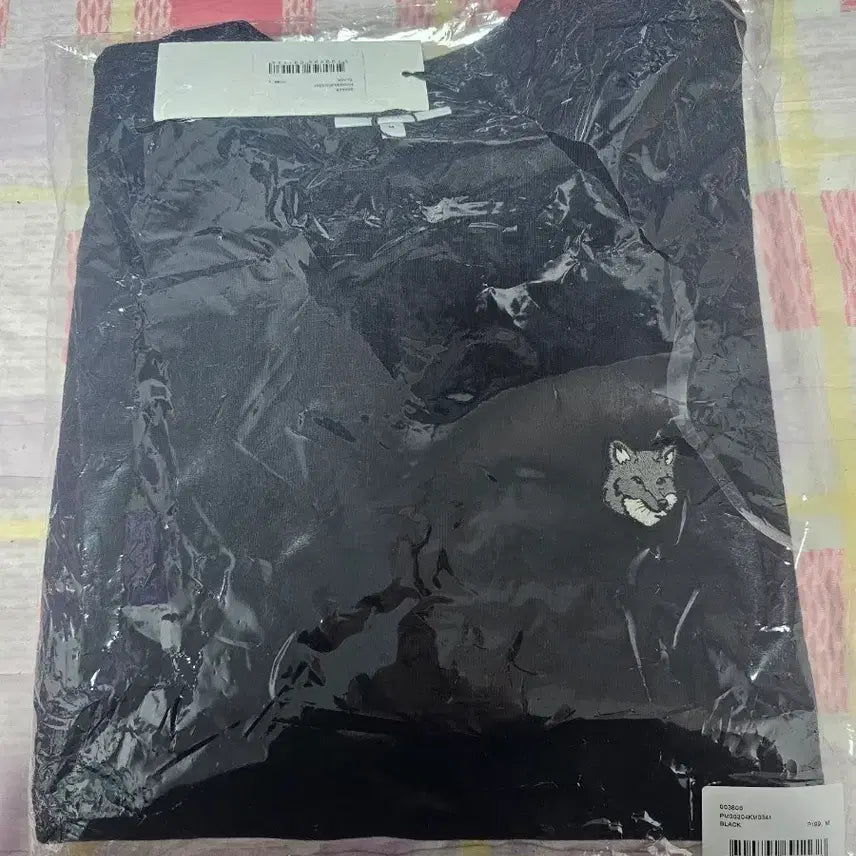 [BUNJANG] Maison Kitsune Fox Patch Black Sweatshirt M / 메종키츠네 폭스 패치 블랙 맨투맨 M