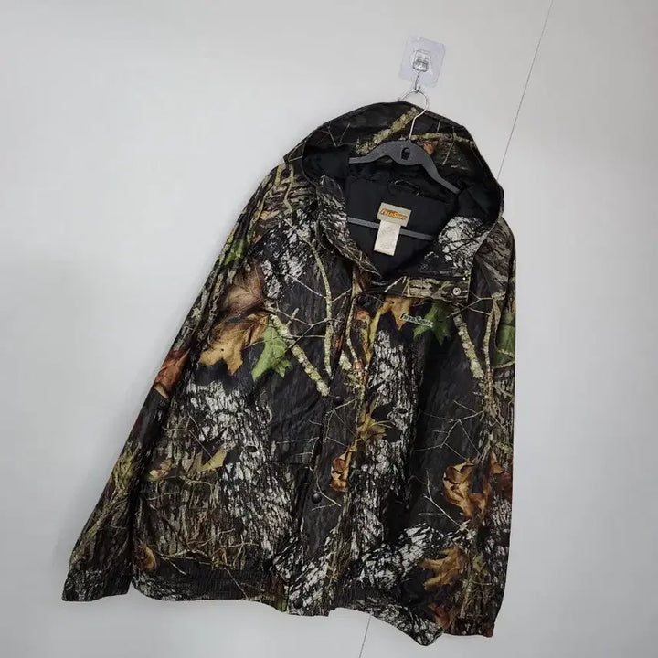 [BUNJANG] Field Staff Camo Hooded Jacket Windbreaker / [필드스태프] 115 남 카모 후드자켓 바람막이 점퍼