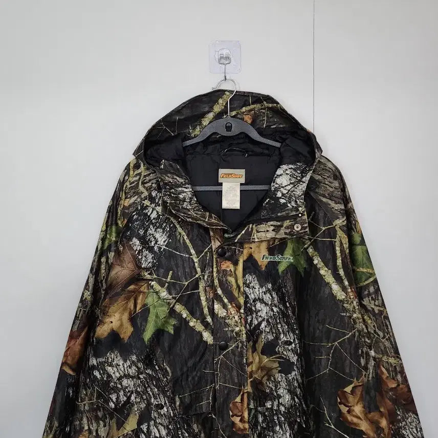 [BUNJANG] Field Staff Camo Hooded Jacket Windbreaker / [필드스태프] 115 남 카모 후드자켓 바람막이 점퍼