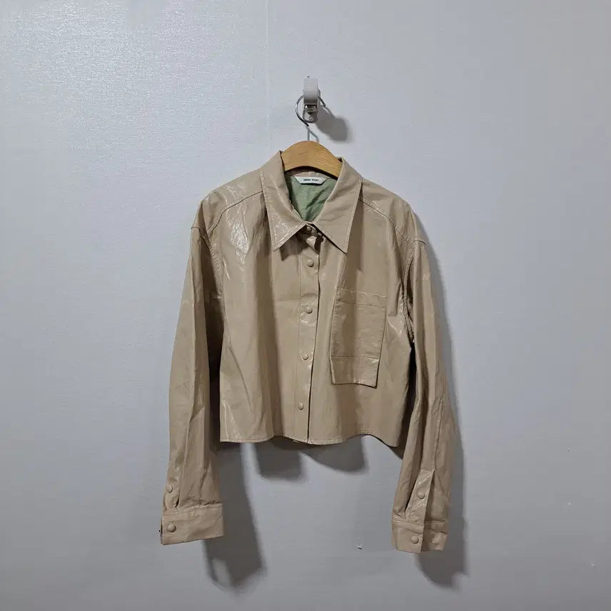 [BUNJANG] Urban Story Women's Cropped Coating Jacket / urban story 여성 크롭 코팅 자켓 free (c차57)