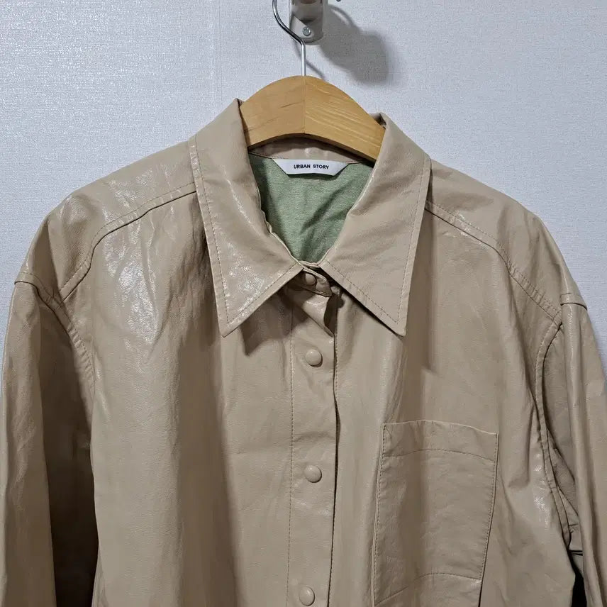 [BUNJANG] Urban Story Women's Cropped Coating Jacket / urban story 여성 크롭 코팅 자켓 free (c차57)