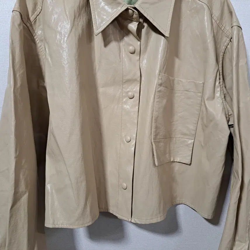 [BUNJANG] Urban Story Women's Cropped Coating Jacket / urban story 여성 크롭 코팅 자켓 free (c차57)