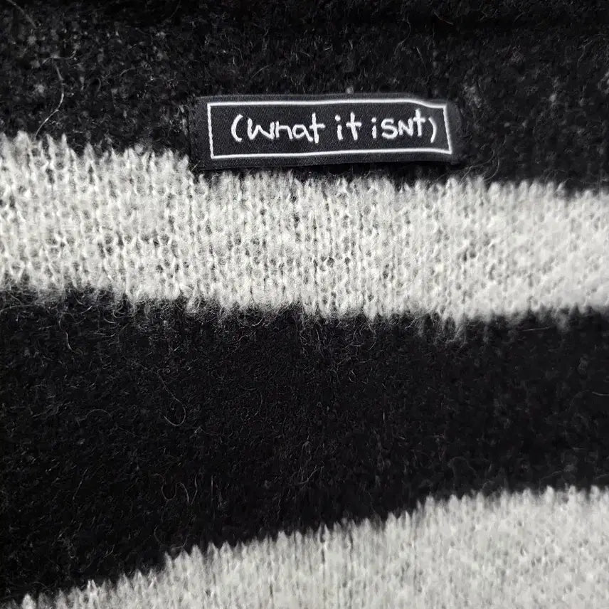 [BUNJANG] What It Isnt Mohair Oversized Knit Sweater / 와릿이즌 모헤어 오버핏 니트 s