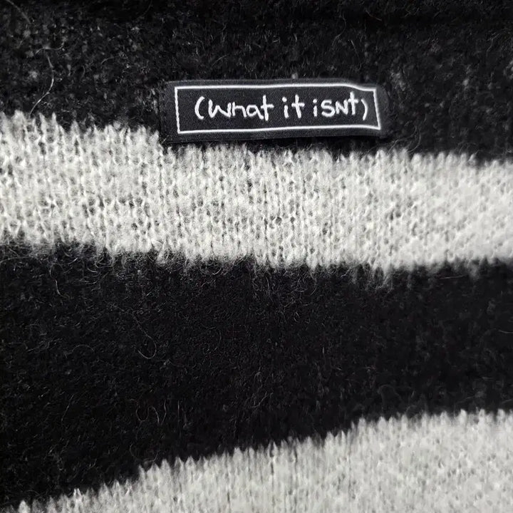 [BUNJANG] What It Isnt Mohair Oversized Knit Sweater / 와릿이즌 모헤어 오버핏 니트 s