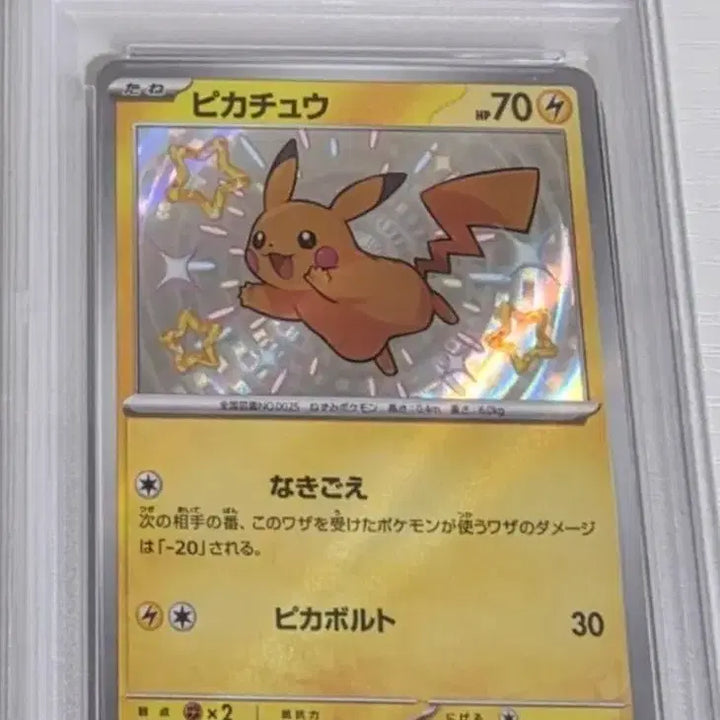 [BUNJANG] Pokemon Shiny Pikachu PSA 10 Trading Card / 포켓몬 카드 이로치 피카츄 PSA10 (236/190)