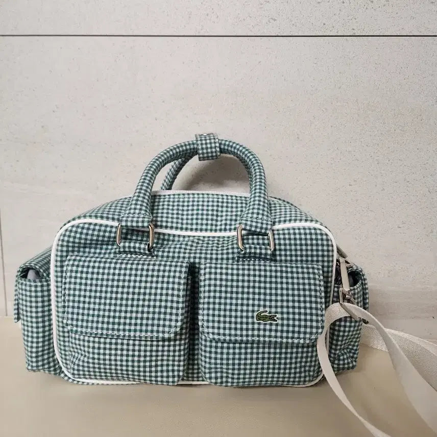 [BUNJANG] Kelly's Upcycled Lacoste Castella Bag / 켈리즈 업사이클링 라코스테 카스테라백