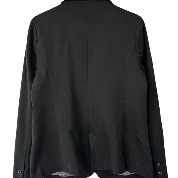 [BUNJANG] GROOVE Cotton Blend Two-Button Blazer Jacket - Black / [M] GROOVE 코튼혼방 투버튼 블레이저자켓 블랙