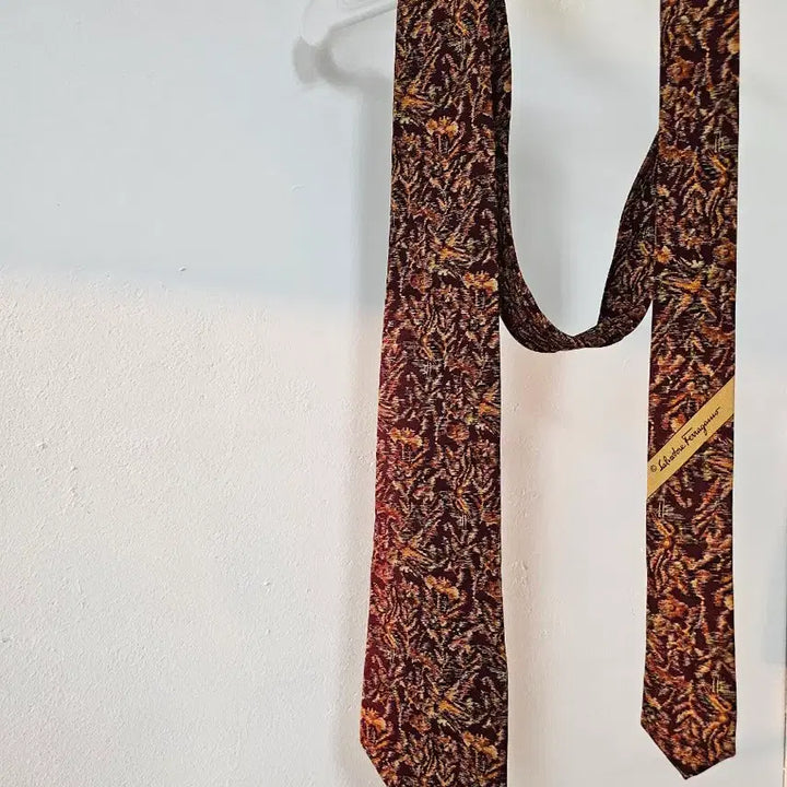 [BUNJANG] Ferragamo Silk 100% Necktie / 페레가모 실크100%넥타이