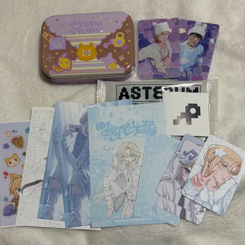 [BUNJANG] PLAVE Noah Birthday Cookie Tin Case Lucky Draw / 플레이브 노아 십카페 생일 쿠키 틴케이스 럭드 냥냥즈 비공굿 양도