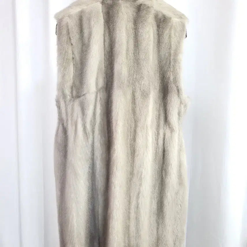 [BUNJANG] Keunhwa Fur American Legend Long Mink Vest / 근화모피 아메리칸레전드 롱 밍크베스트
