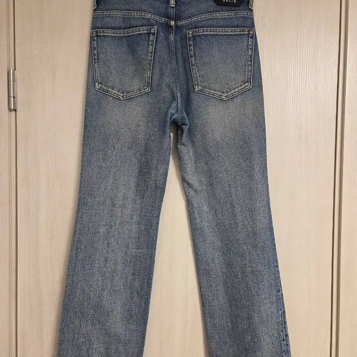 [BUNJANG] Solid Homme 23FW Long Straight Denim Pants / 솔리드옴므 23FW 중청 롱스트레이트 데님 팬츠 46