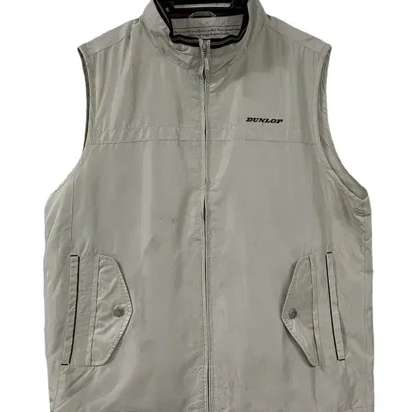 [BUNJANG] DUNLOP Vest Beige / [M] DUNLOP 집업조끼 베이지