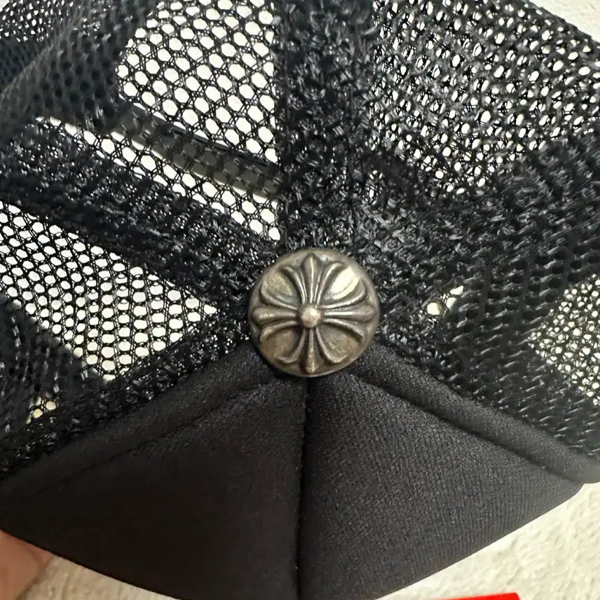 [BUNJANG] Chrome Hearts FUCK Embroidered Black Mesh Cap / 크롬하츠 FUCK 자수 블랙 메쉬캡 모자