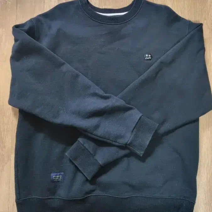 [BUNJANG] Groundwork Fleece Sweatshirt / 그라운드워크 기모 맨투맨