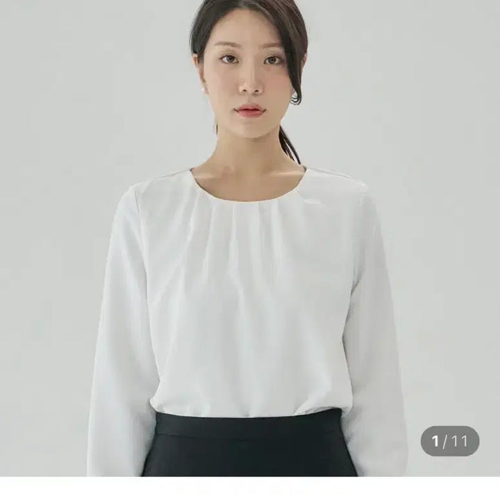 [BUNJANG] The Way Nine Interview Blouse / 더웨이나인 면접 블라우스