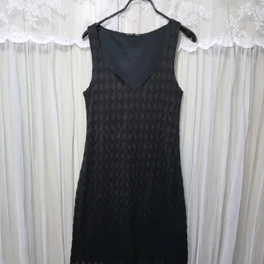 [BUNJANG] ZARA Black Lace Dress / 자라(ZARA) 블랙 레이스 원피스