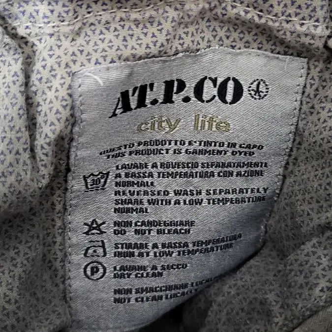 [BUNJANG] AT.P.CO Vintage Cargo Cotton Pants / 에이티피코 AT.P.CO 빈티지 카고 면바지