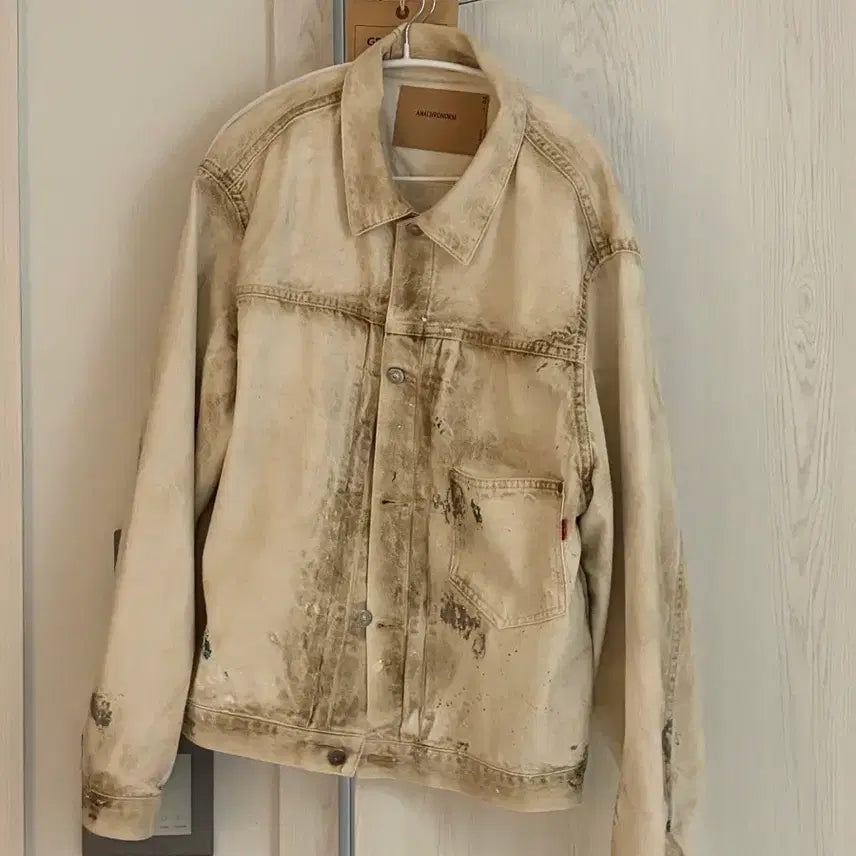 [BUNJANG] Anachronorm Painter Trucker Jacket (Size 02) / 아나크로놈 페인터 트러커자켓 02사이즈