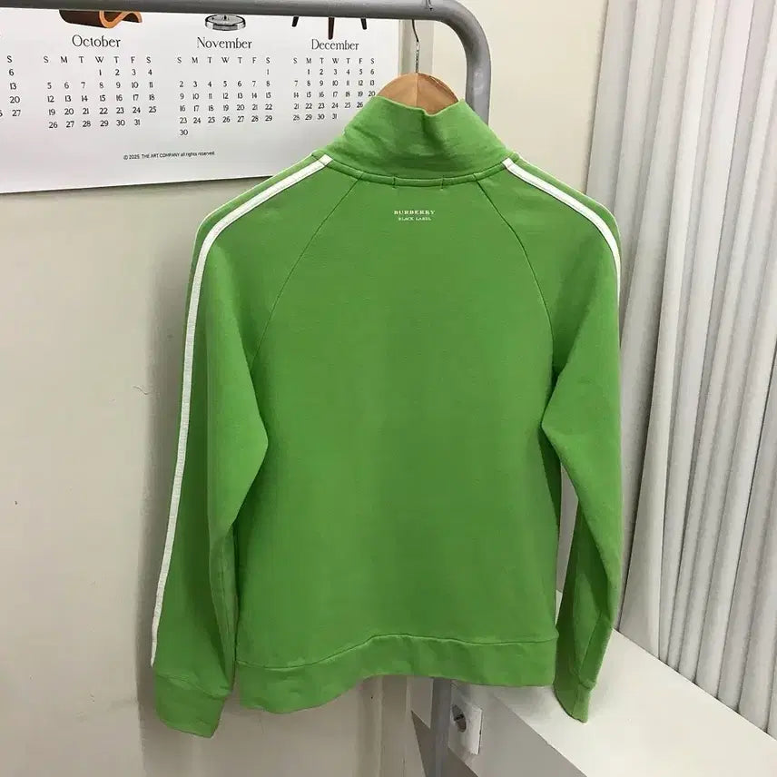 [BUNJANG] Burberry Logo Patch Jersey Zip-Up Jacket / 버버리 로고 패치 저지 집업