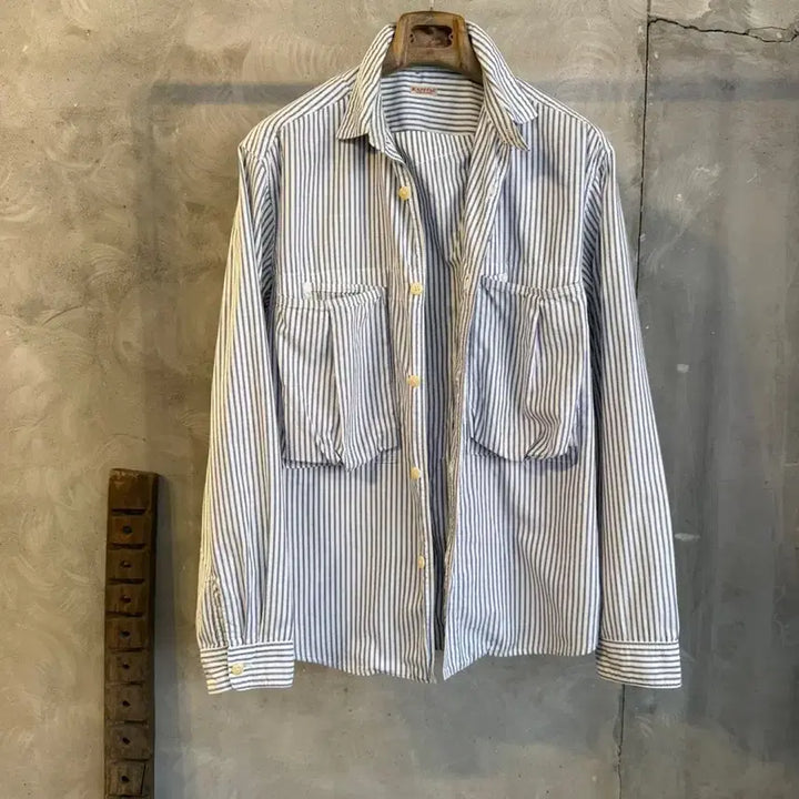[BUNJANG] Capital Military Shirt (Men&