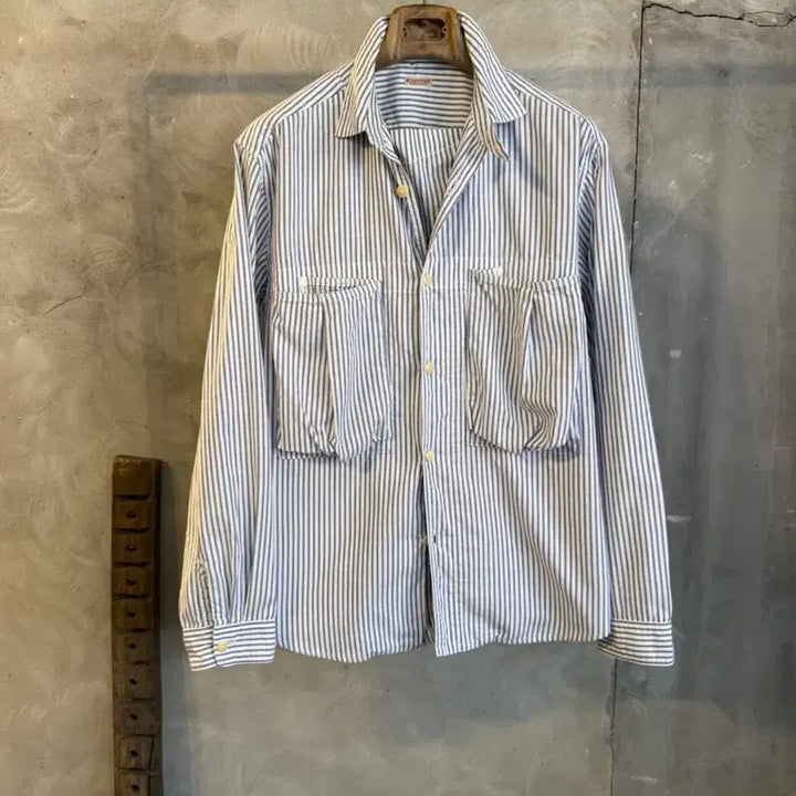 [BUNJANG] Capital Military Shirt (Men&